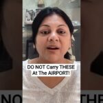 DO NOT Carry THESE In Hand-Baggage! Airport Security Check Explained ✈️