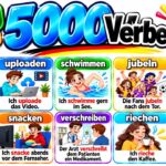 5000 deutsche Verben ③ mit AlltagsBeispielen! 🤯 CHALLENGE! Welche kennst du schon? | TEIL 3